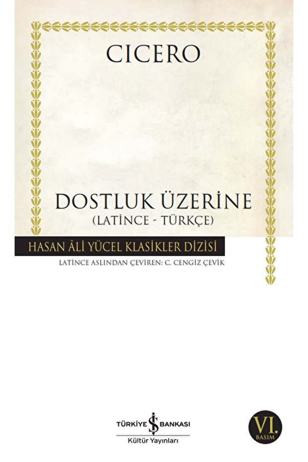 On Friendship / Marcus Tullius Cicero / / 9786052954102