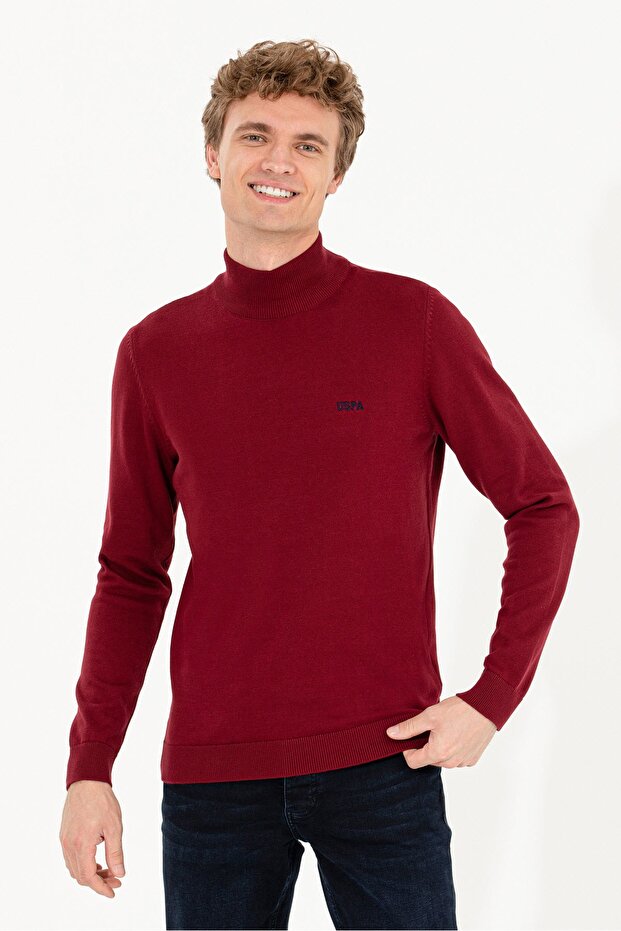 Roter Herrenpullover - 3