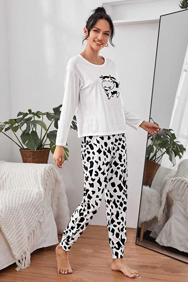 Zippy Pajamas Set Milk