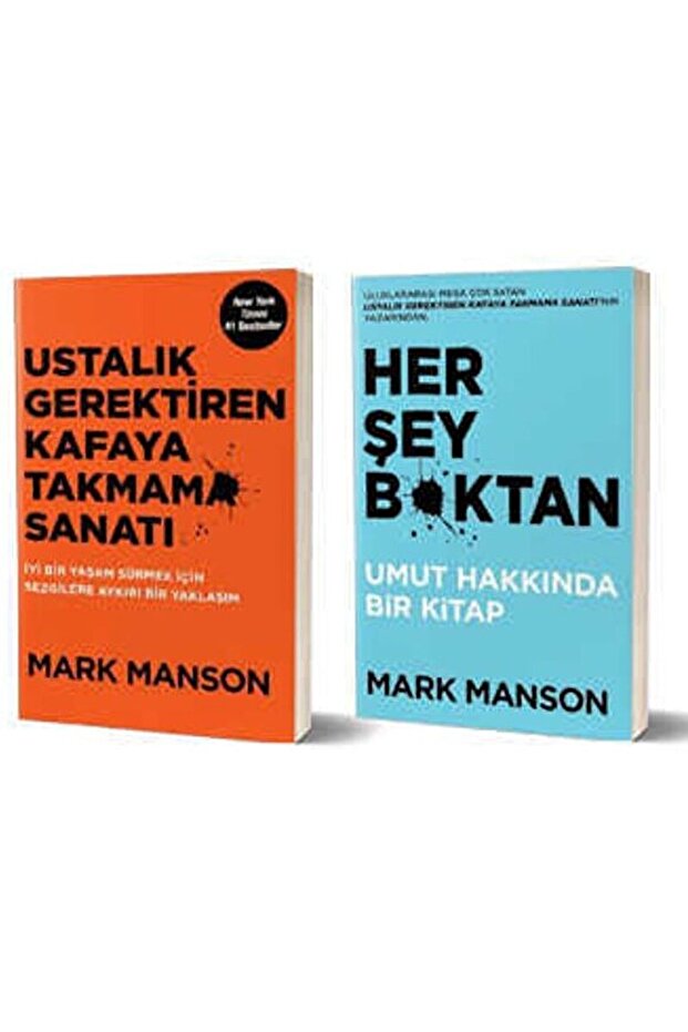 Mark Manson - 2 Kitap Set / Mark Manson / / 8621400121939