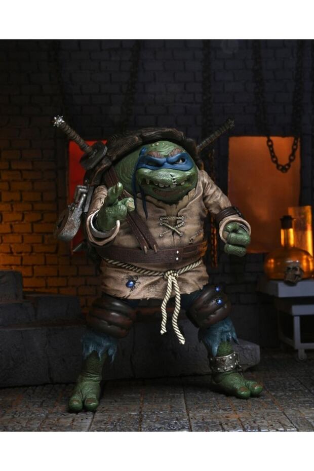 Universal Monsters X Tmnt: Ultimate Leonardo As The Hunchback Aksiyon Figürü - 3
