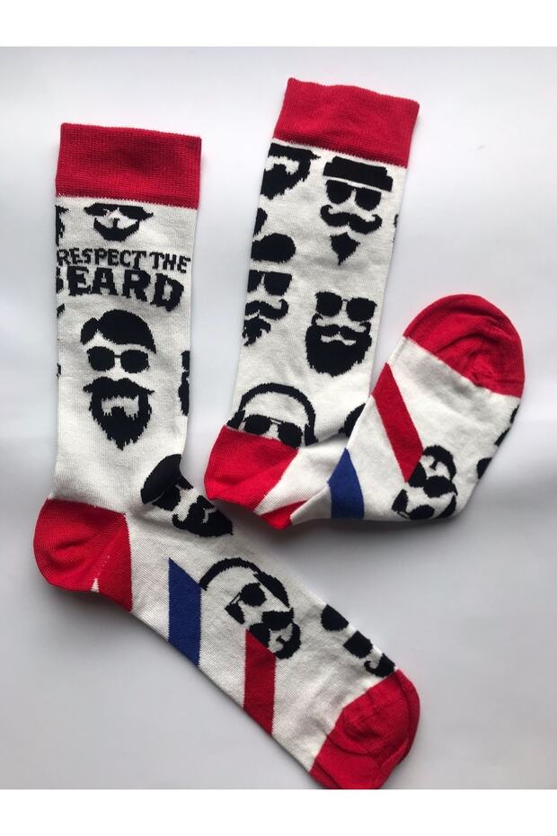 جوارب رجالية منقوشة - 1