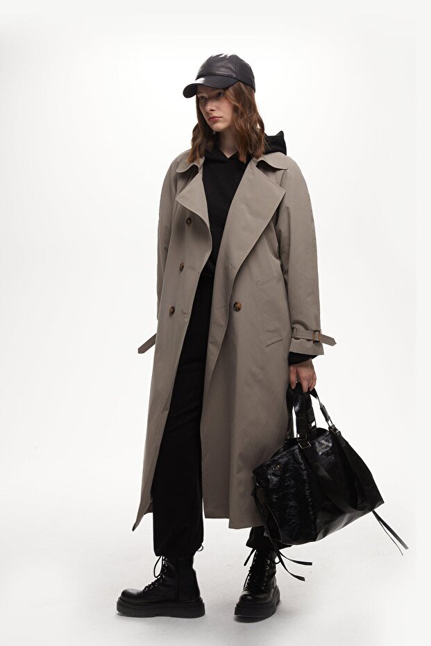 Black Std Big City Leather Tote Bag - Classic - 3