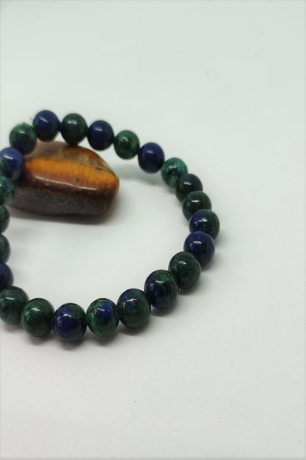 Certified Azurite Natural Stone Bracelet