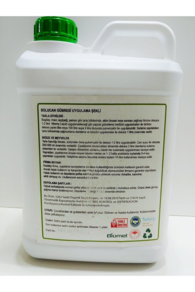 Solucan Gübresi 5 Litre - 2