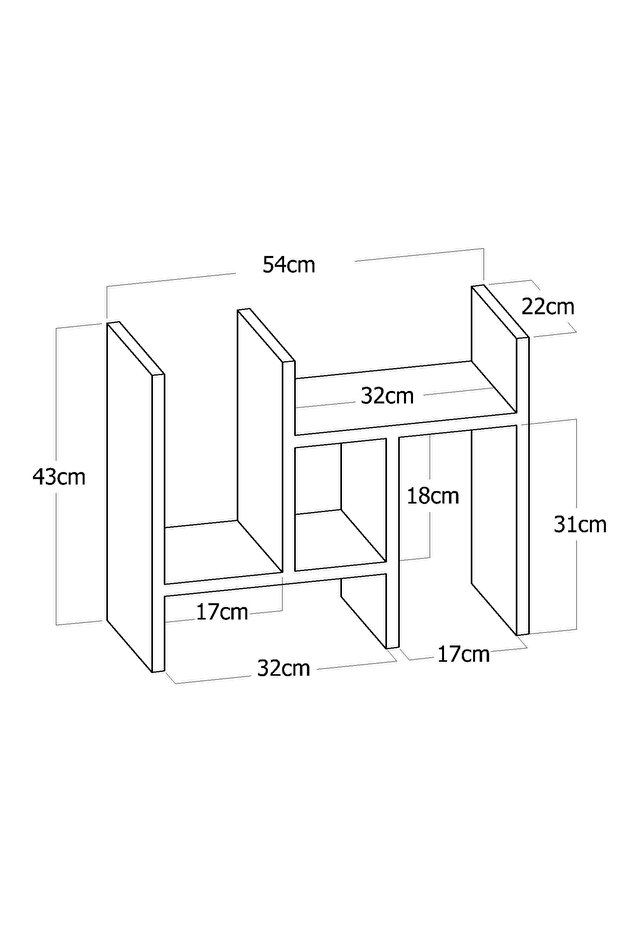 Çok Amaçlı Organizer Raf - 8