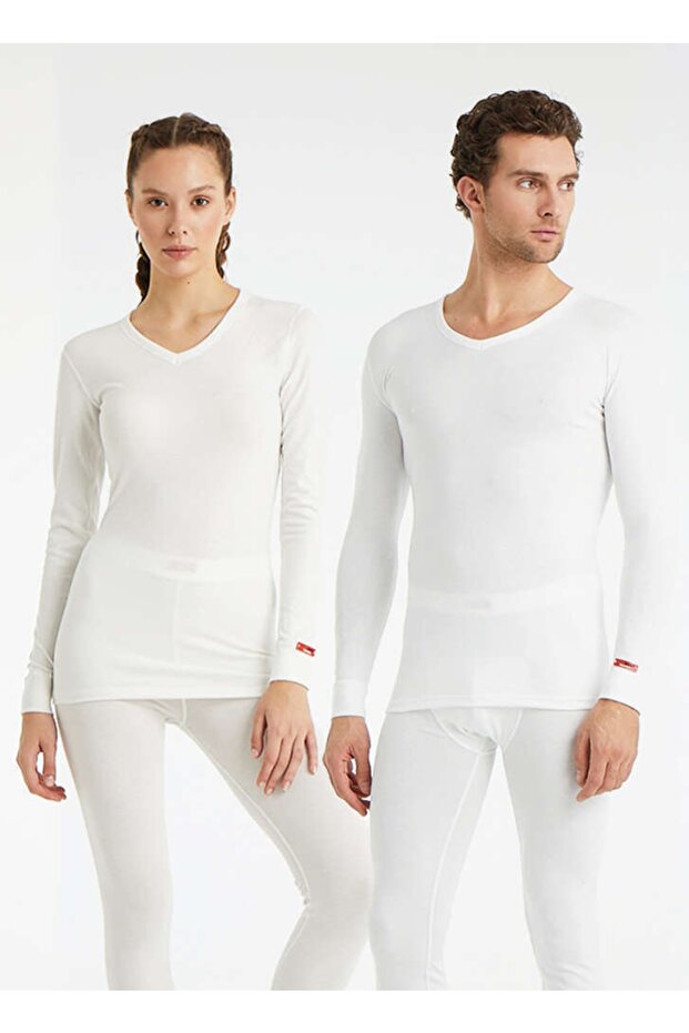 Sylex V-Neck Long Sleeve Unisex Level 2 Thermal T-shirt