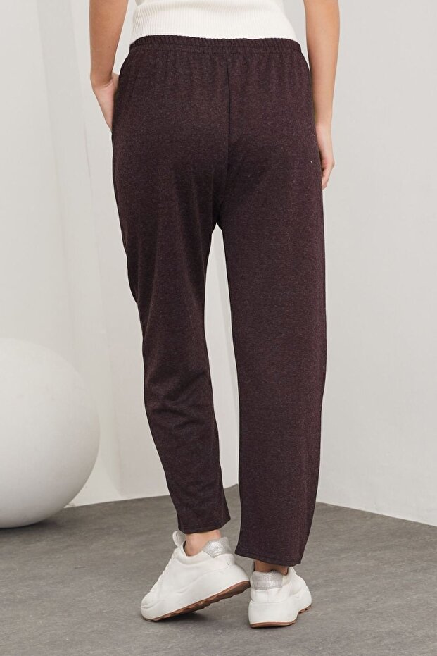 بنطلون صوف إكرين - بني - 6