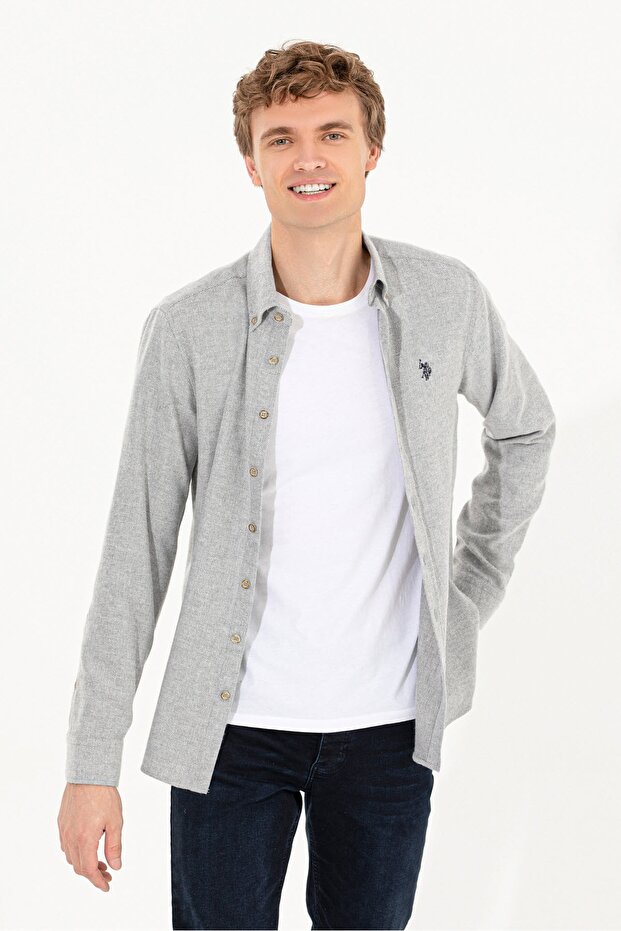 Gray Men's Shirt