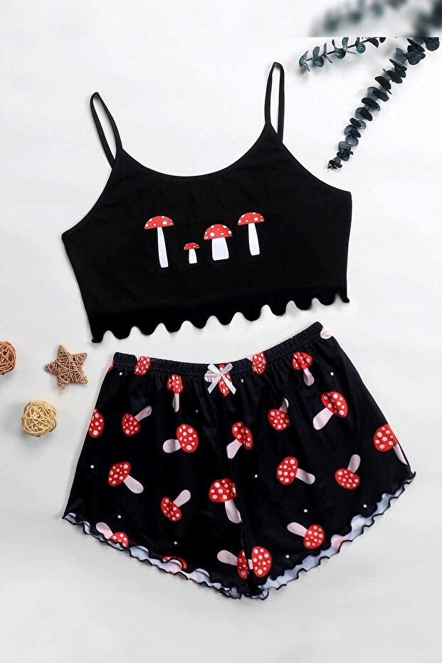 Tex Supersoft Shorts Set,Mushrooms