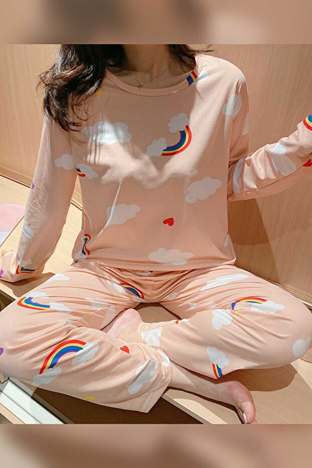New Rainbow Süpersoft Pajama Set