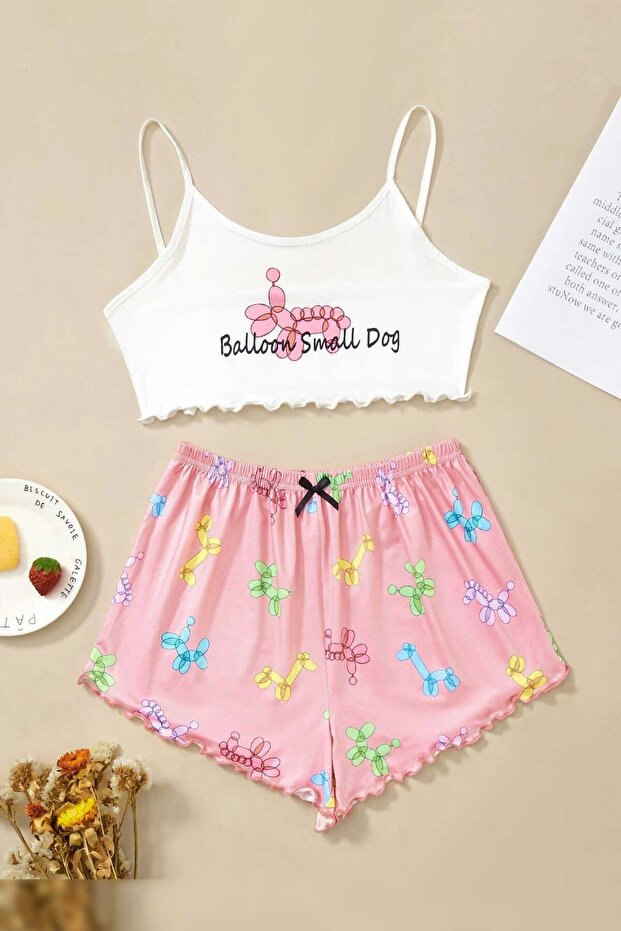 Tex Supersoft Shorts Set, dog
