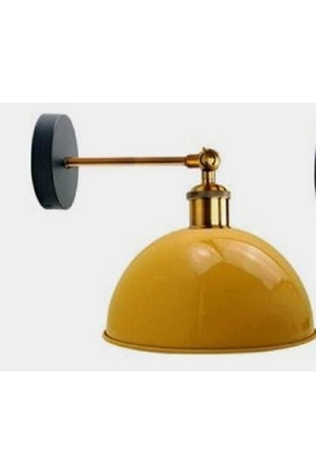 Mylights Sarı Modern Rustik Retro Mafsalı Duvar Aplik Gece Lambası Okuma Lambası - 1