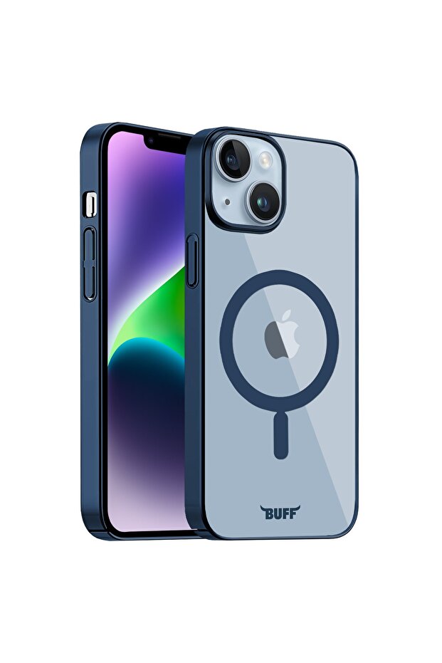 Iphone 14 Plus Magsafe Slim Fit Case Dark Blue