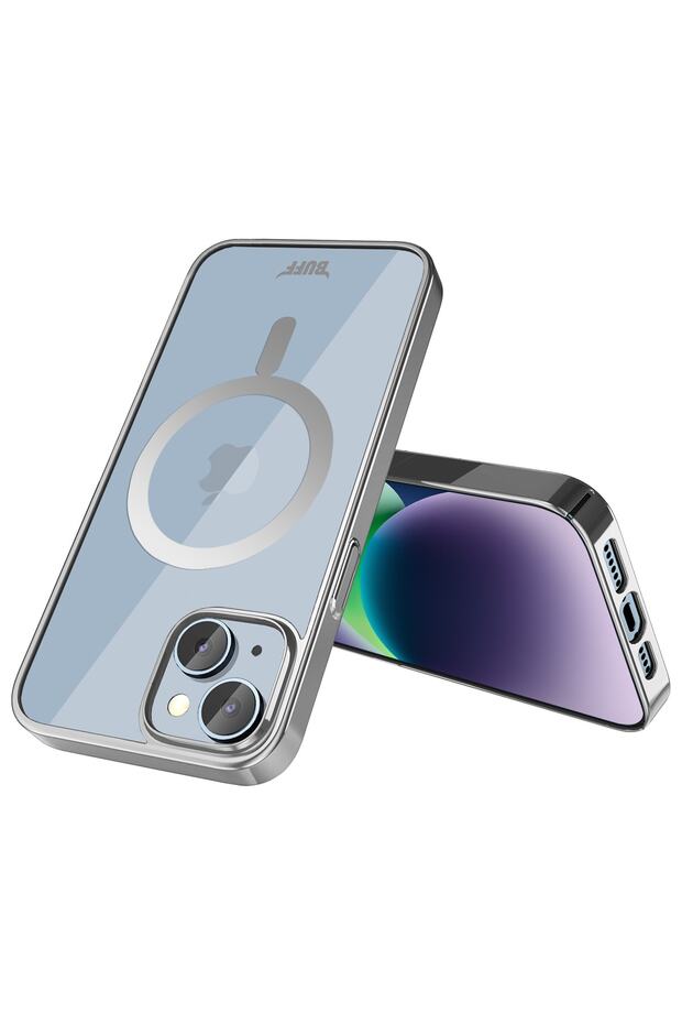 Iphone 14 Plus Magsafe Slim Fit Case Silver - 2