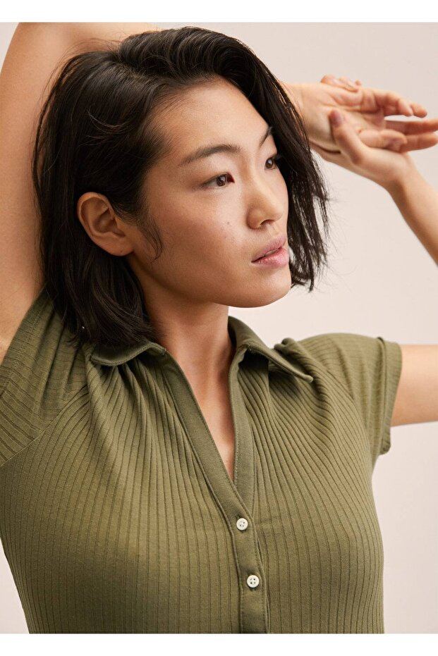 Ribana Midi Elbise - 5