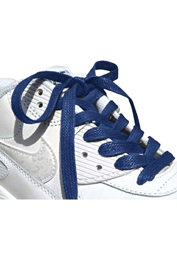 120 Cm Kırmızı Yassı Mumlu Bağcık, Pamuklu Örme Bot Ayakkabı Bağcığı - 3