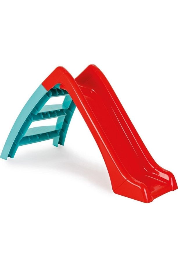 Enhoş Funny Slide Kaydırak Çocuk Kaydırak Ev Tipi Kaydırak Mavi Kırmızı - 2