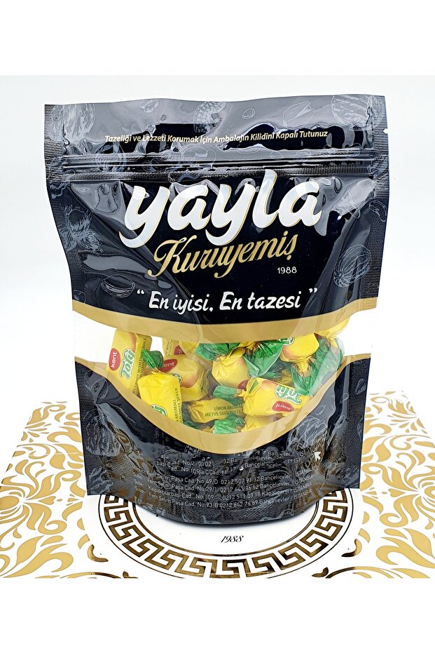 Limonlu Toffe Şeker 500 gr - 2