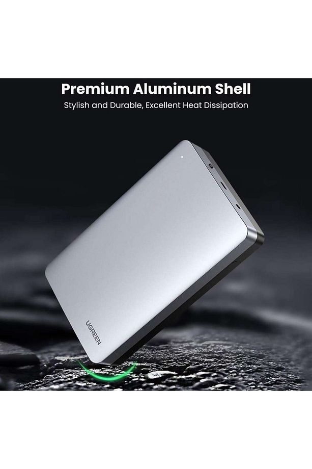 Usb-c Alüminyum 3.5” / 2.5” Uasp Destekli Sata Ssd Hdd Taşınabilir Disk Kutusu - 8