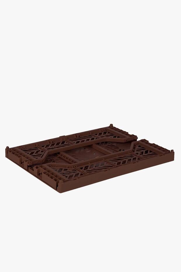 403014   حافظة Midibox باللون البني قابلة للطي - 2