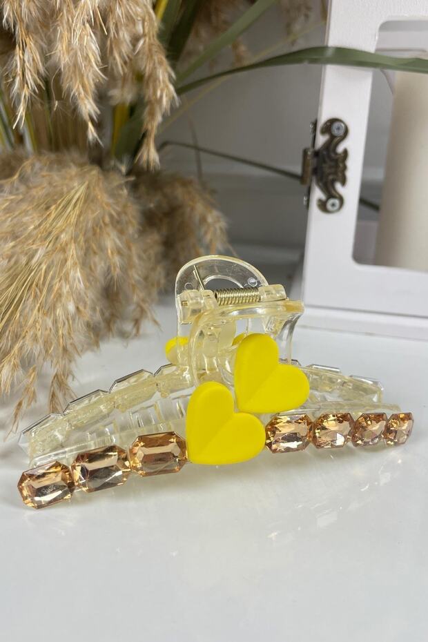 Large Figure Clothespin Buckle Yellow Sbt1353