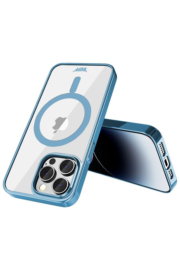 Bıff Iphone 14 Pro Max Magsafe Slim Fit Kılıf Light Blue - 2