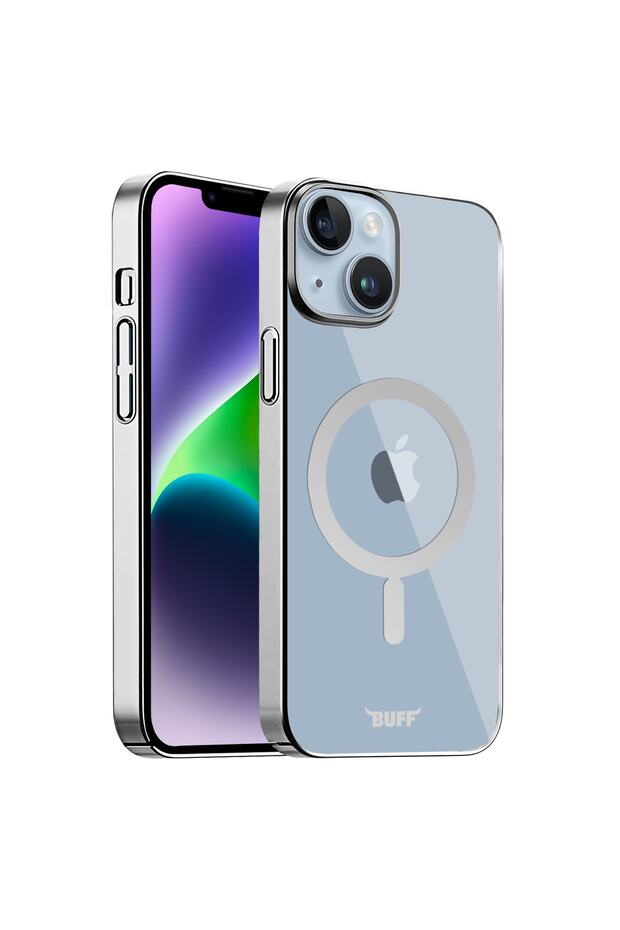 Iphone 14 Plus Magsafe Slim Fit Case Silver - 1