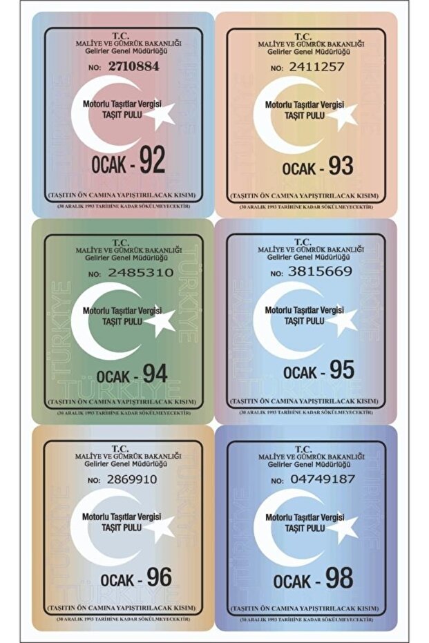 Special for Labelmakers In-Glass Adhesion Sticker Vehicle Scale Customs Scale Rigging - Rigging Sticker for Labelmakers