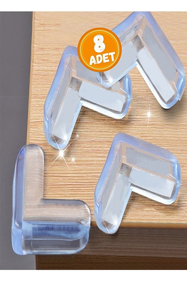 Silicone Corner Protector 8 Pieces