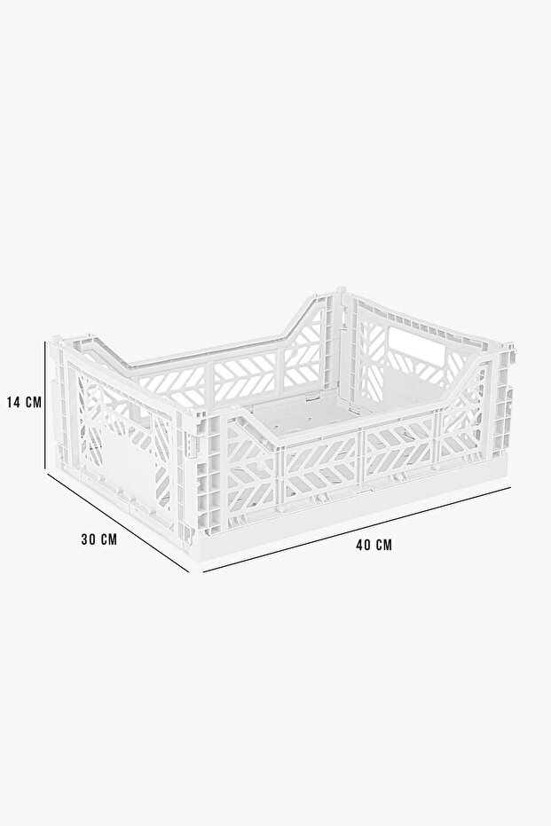 403014   حافظة Midibox بيضاء قابلة للطي - 4