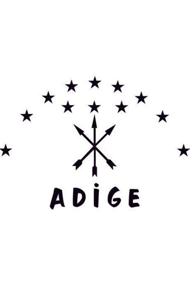 ملصق لاصق Adige مقاس 17 سم قطعتين