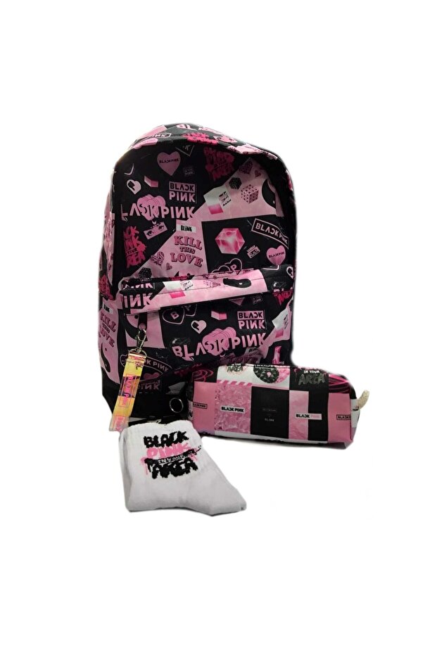 Blackpink Bag Pencil Holder Socks