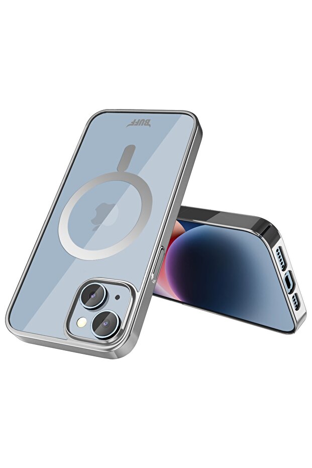 Iphone 14 Magsafe Slim Fit Case Silver - 2