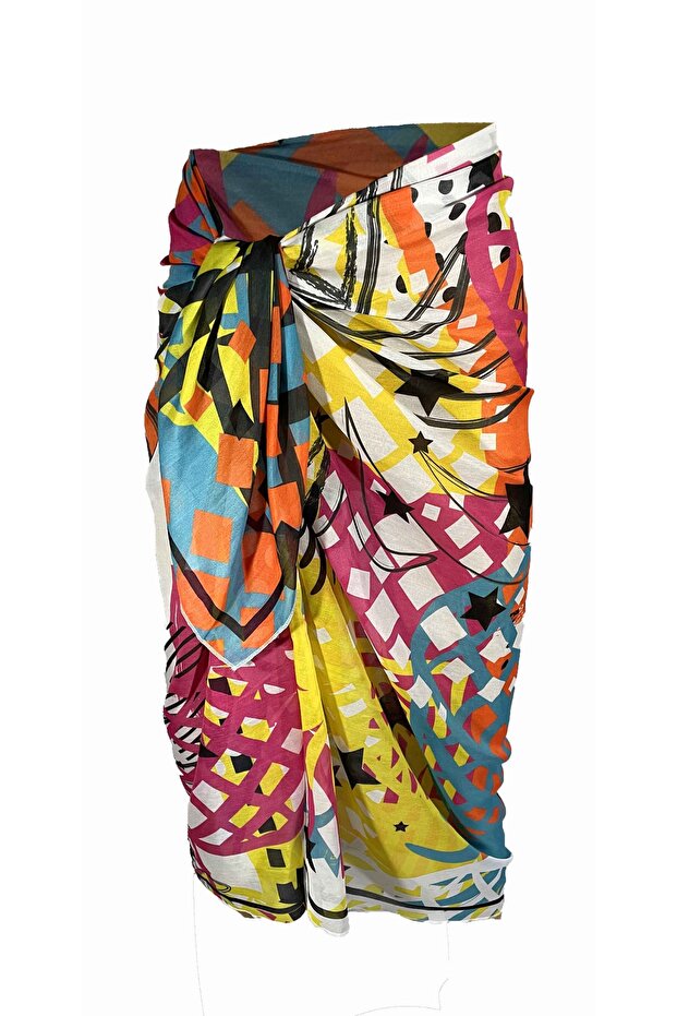 Amara Pineapple Pattern Pareo - 1