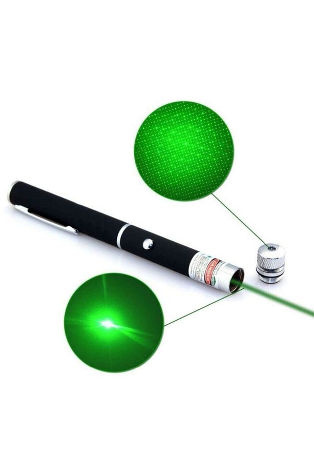 Csı 100mw Nokta Yeşil Lazer Pointer + 2 Pil Hediye - 4