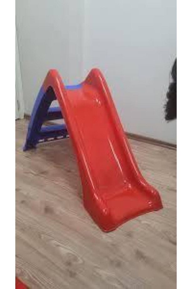 Enhoş Funny Slide Kaydırak Çocuk Kaydırak Ev Tipi Kaydırak Mavi Kırmızı - 3