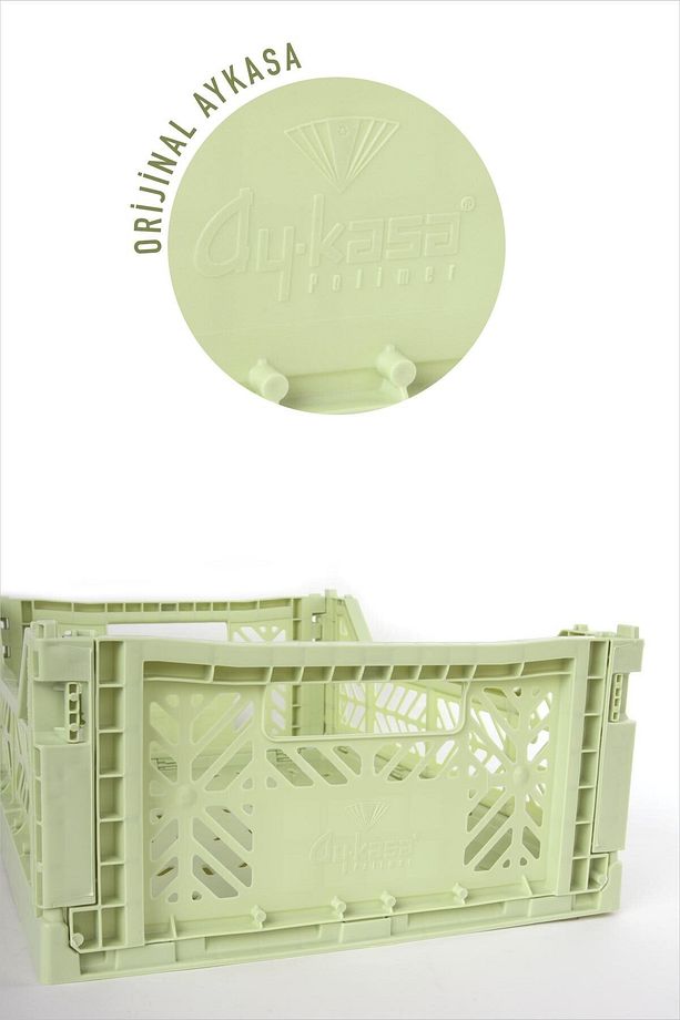403014 Midibox Lime Cream Katlanabilir Kasa - 6