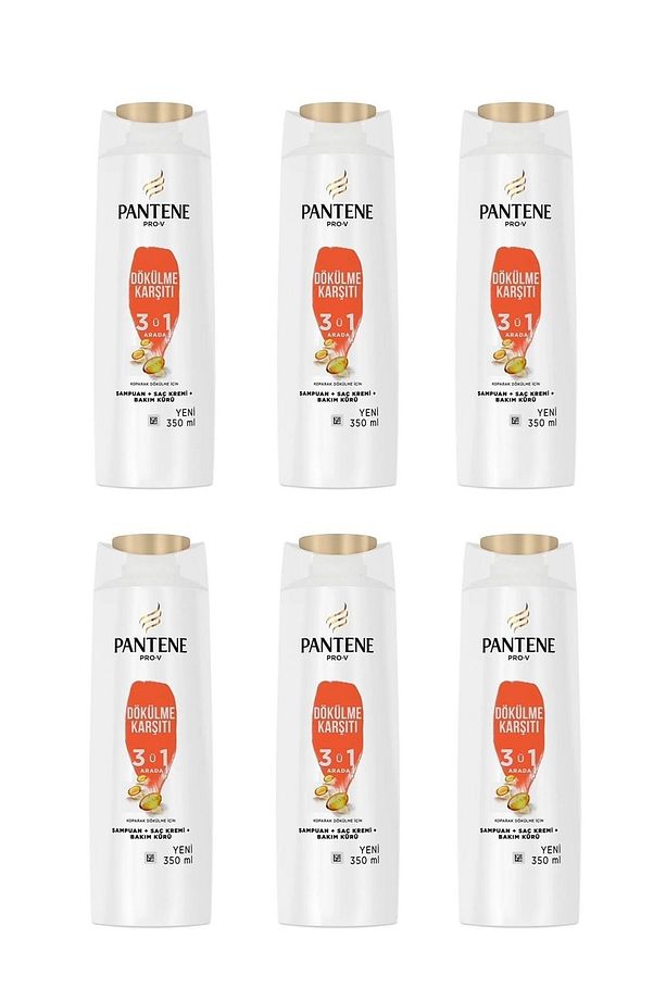 Dökülme Karşıtı 3'ü1 Arada Şampuan 350 Ml* 6 Adet (kampanyalı Set) - 1