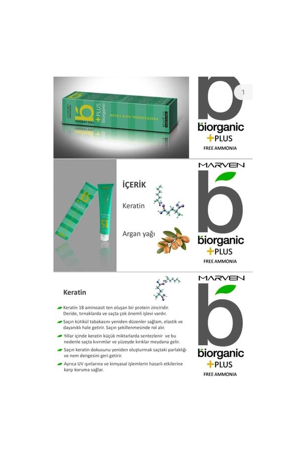 Plus Amonyasız Saç Boyası 60 Ml 77,66 Yoğun Orta Bakır - 3