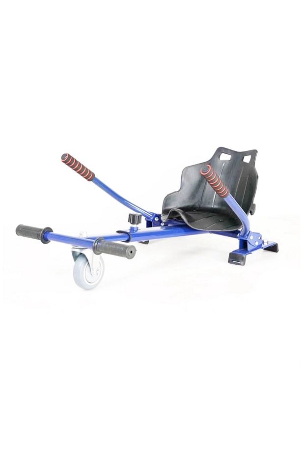 Tekonofonik Hoverkart Tüm Modellere Uyumlu Hoverboard Oturağı Go-kart Aparatı Mavi - 1