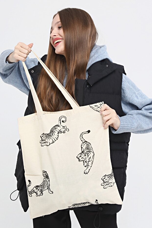 Tiger Pattern Hammock Bag - 8