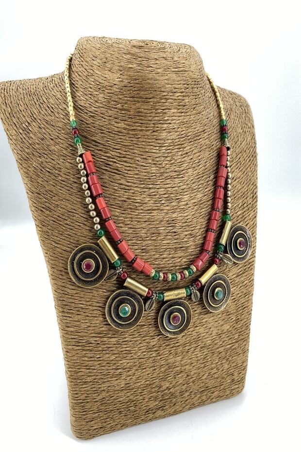 تصميم يدوي قلادة أصيلة - 1