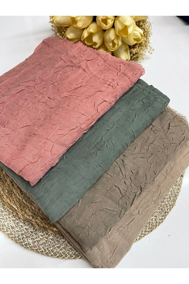 Scarf Bambu Kraş Şal - 1