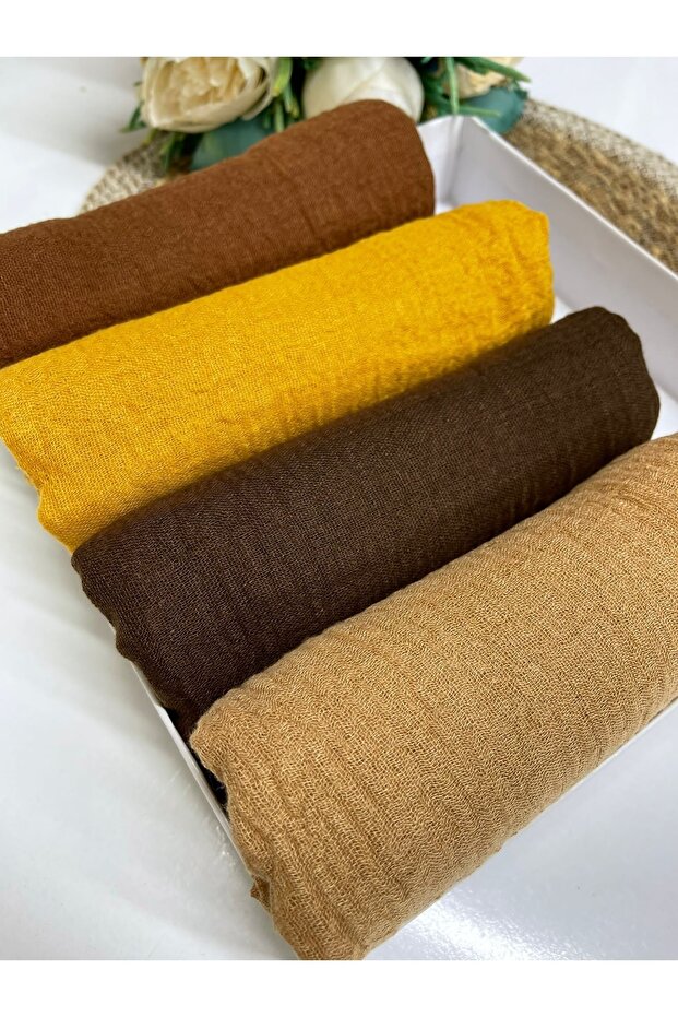 Scarf Bambu Kraş Şal - 1