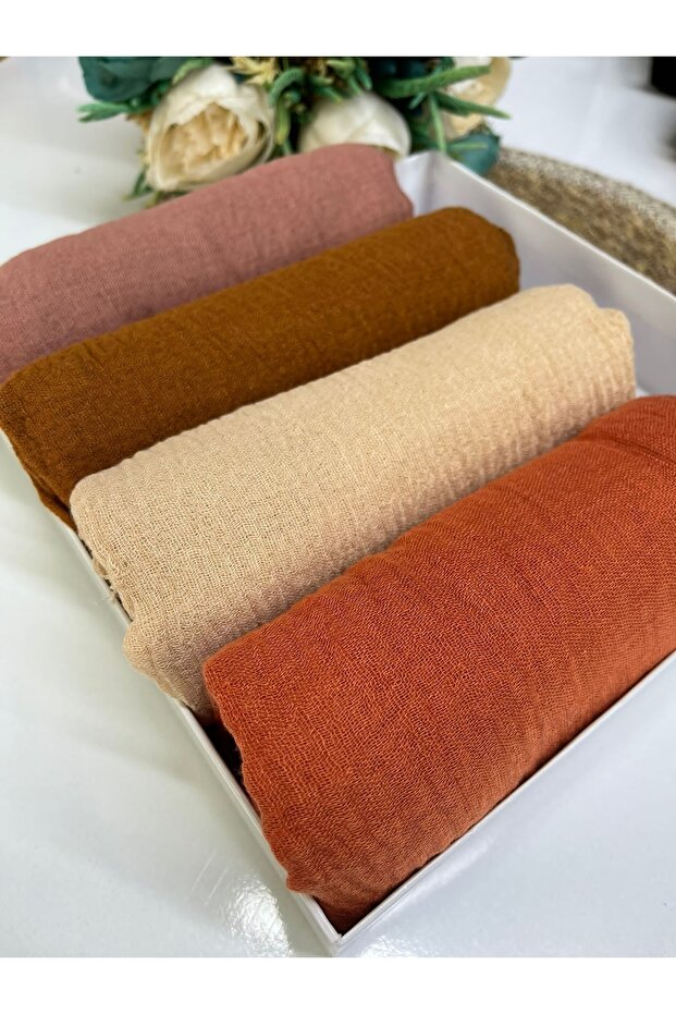 Scarf Bambu Kraş Şal - 1