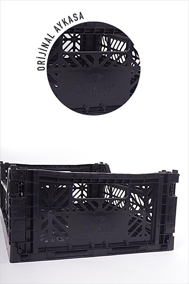 403014   حافظة Midibox سوداء قابلة للطي - 5