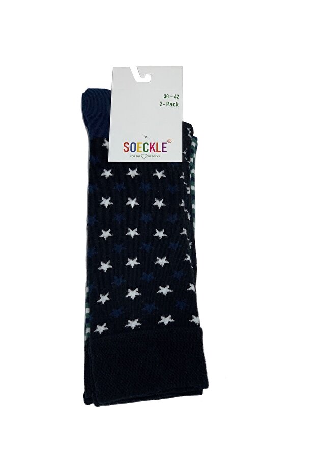 جوارب رجالية بدون خياطة 2 قطعة - 2