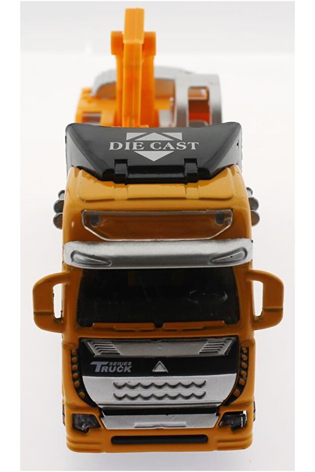 Die Cast Çek Bırak Sarı Kepçe - 3