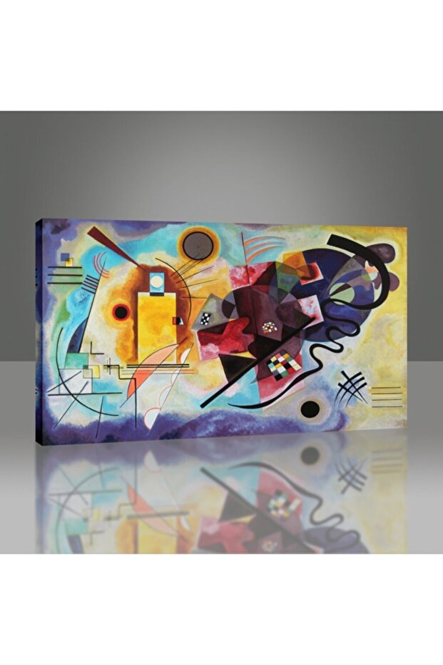 Jaune Rouge Bleu Tablo - 3